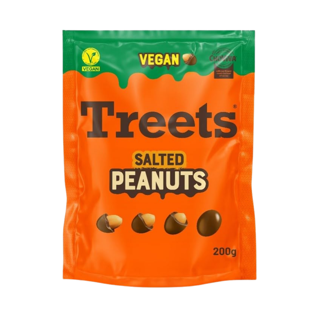 Treets Salted Peanuts ChoViva vegan