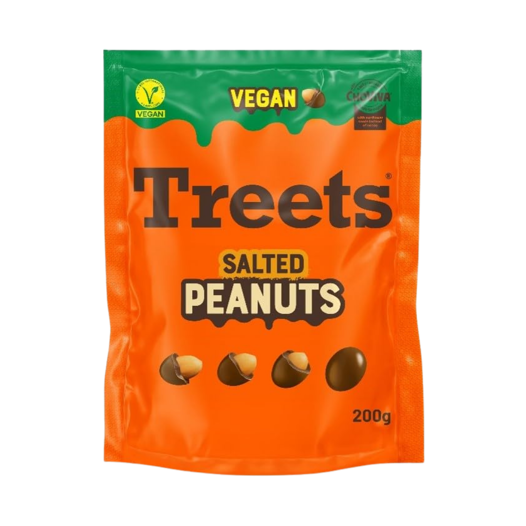 Treets Salted Peanuts ChoViva vegan