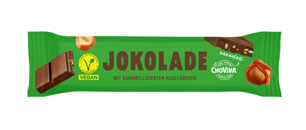 JOKOLADE bar with caramelized hazelnuts