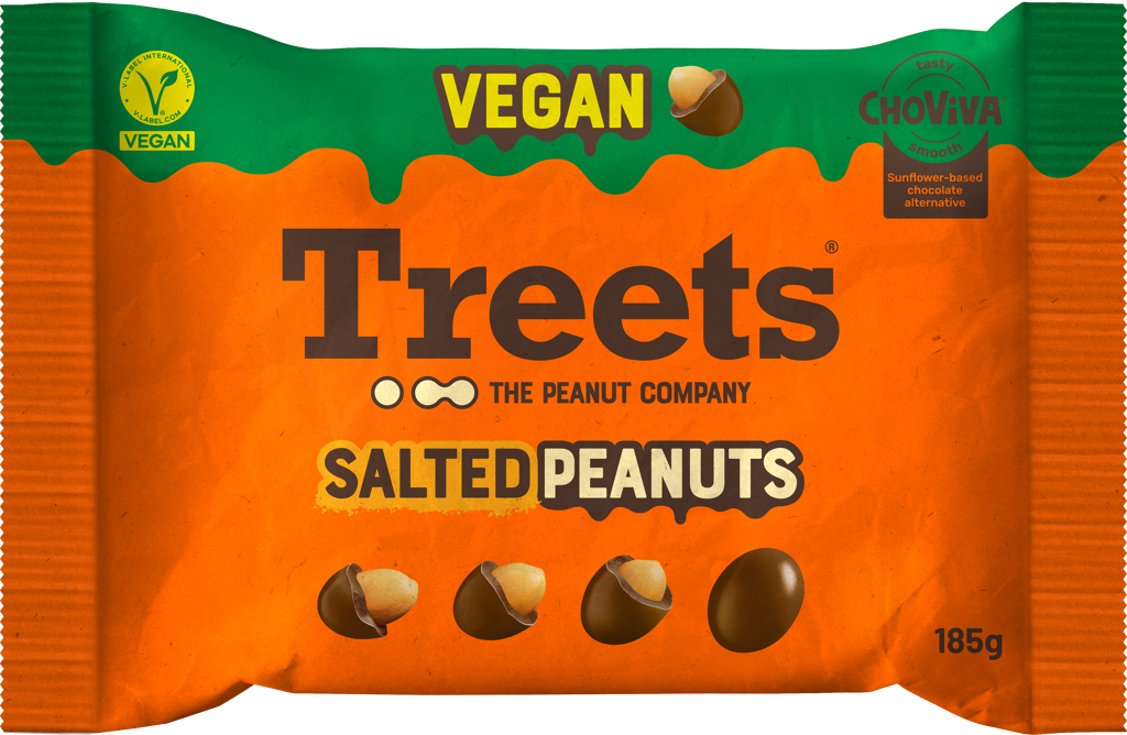 Treets Salted Peanuts ChoViva vegan