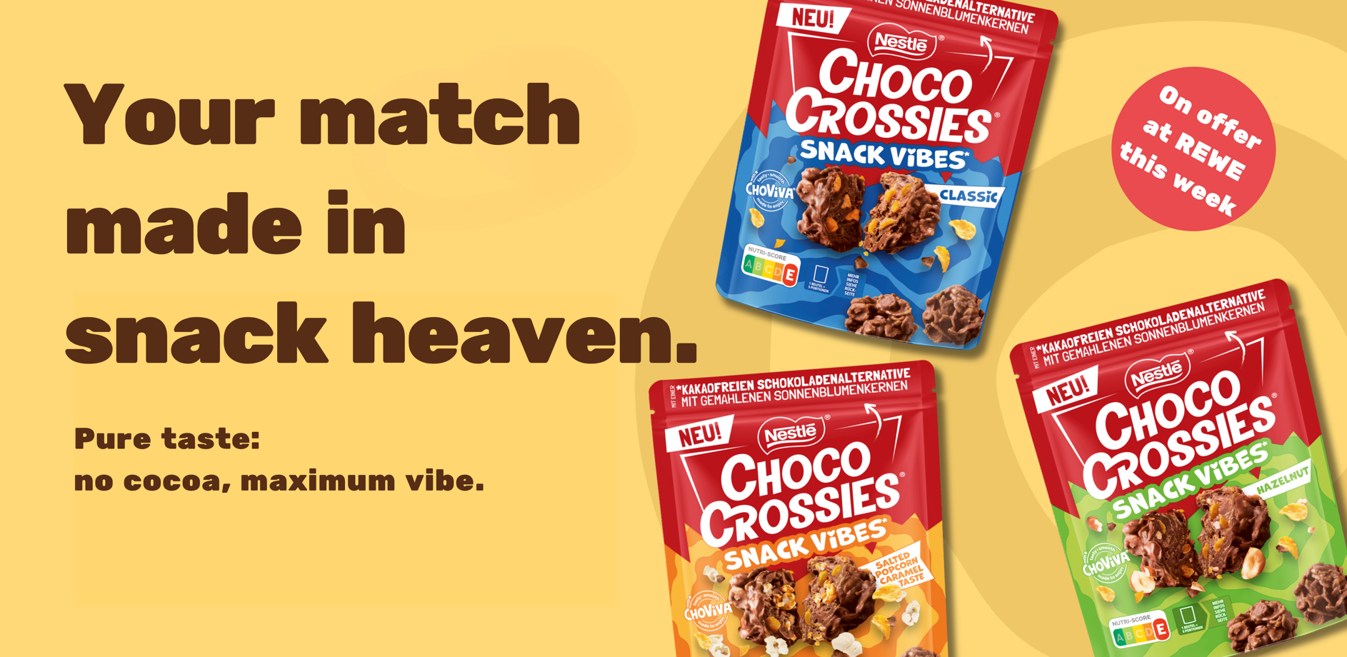 Nestlé Choco Crossies with ChoViva