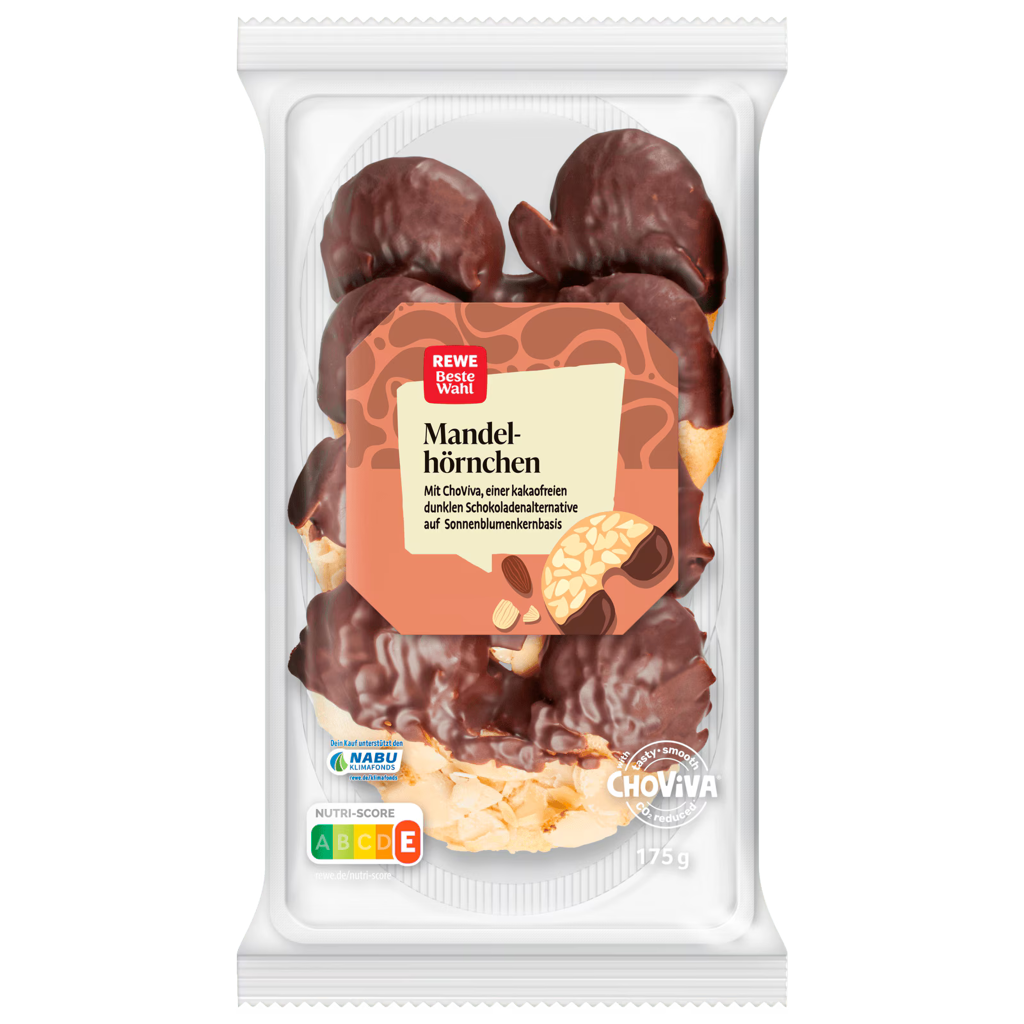 REWE Beste Wahl Mandelhörnchen mit ChoViva