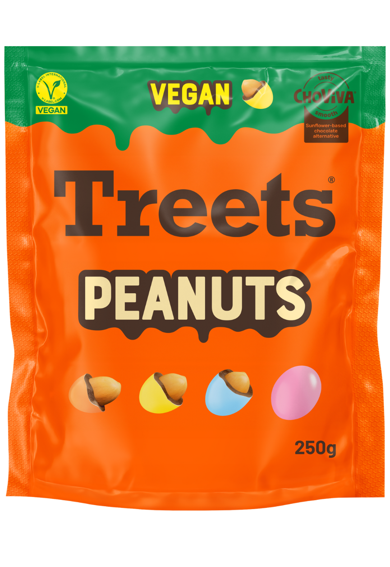 vegan Treets Peanuts with ChoViva