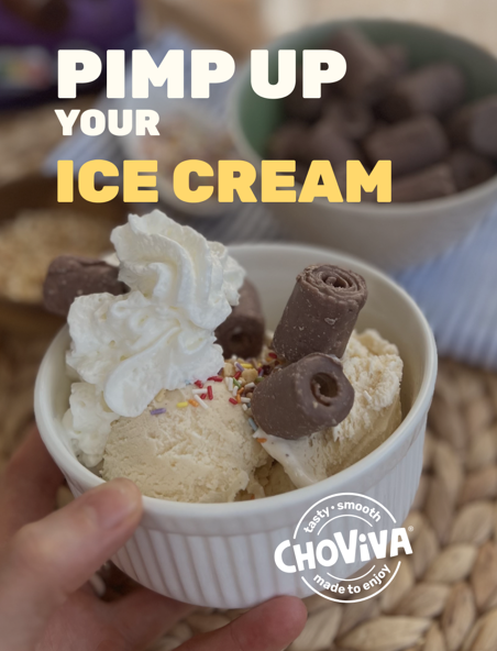 Ice Cream Recipe with ChoViva