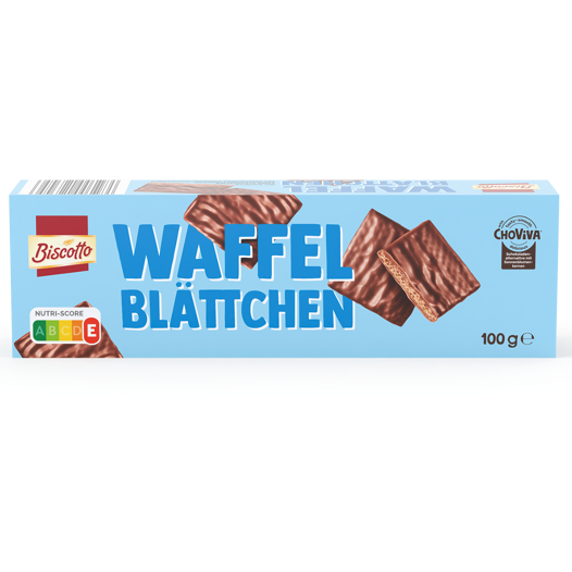 Croustillants de gaufrette Biscotto avec ChoViva